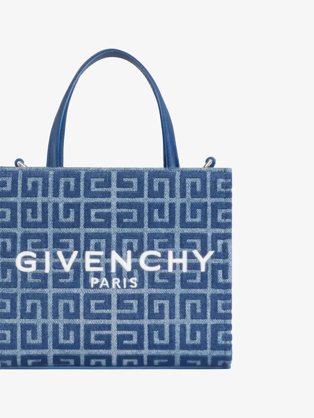 Mini G-Tote Shopping Bag In 4g Denim