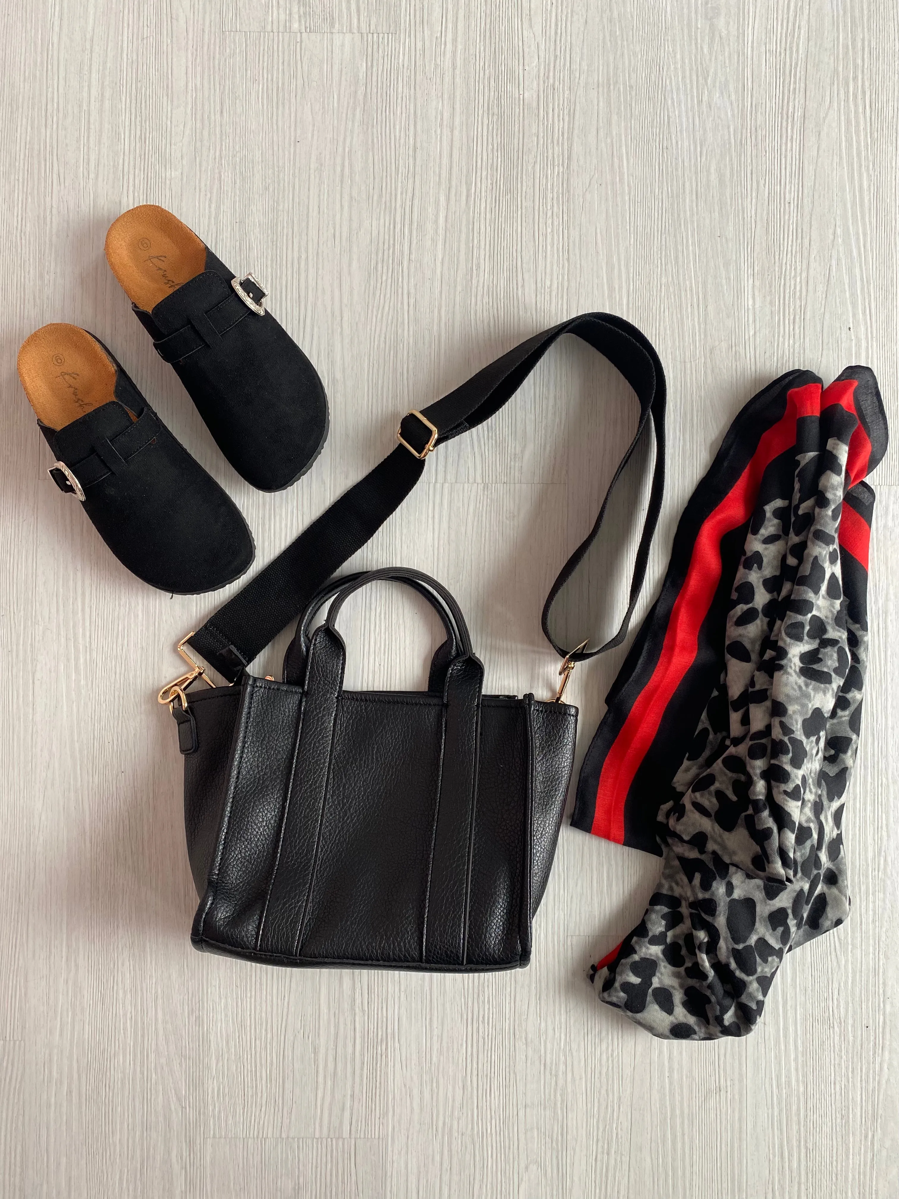 Mini Tote Bag - Black