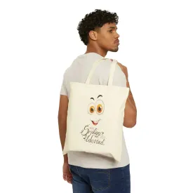 Minimalistic Smiling Face Tote Bag