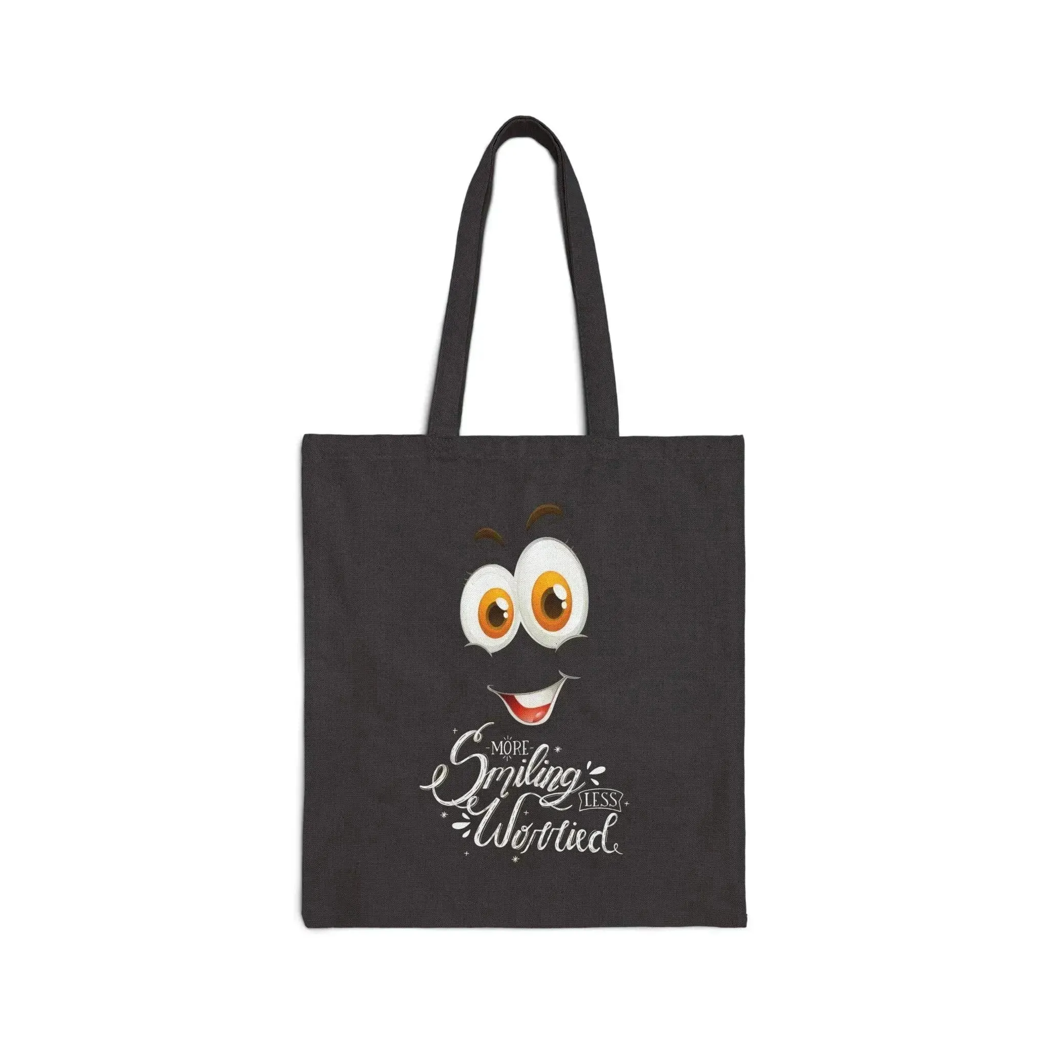 Minimalistic Smiling Face Tote Bag