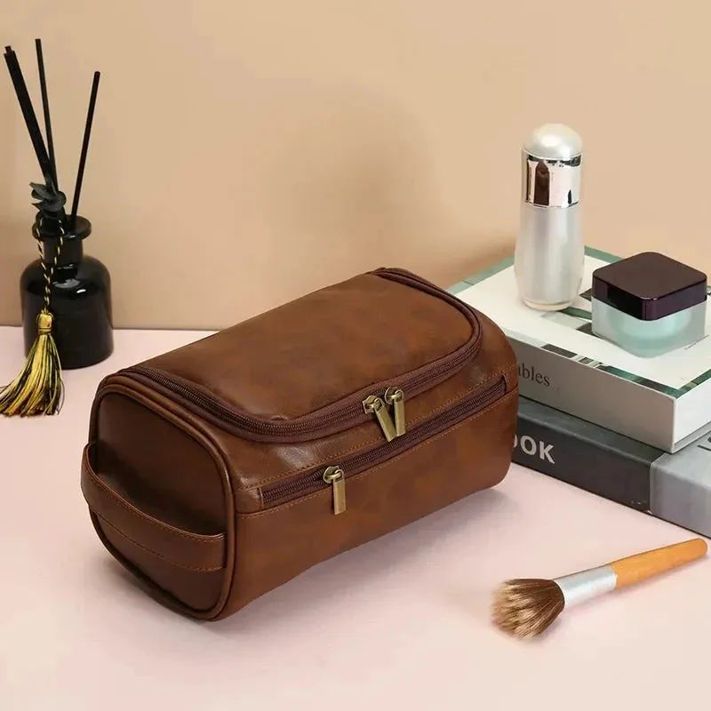 Monarch Chrie Vintage Leather Necessaire
