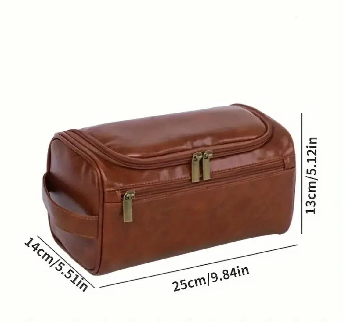 Monarch Chrie Vintage Leather Necessaire