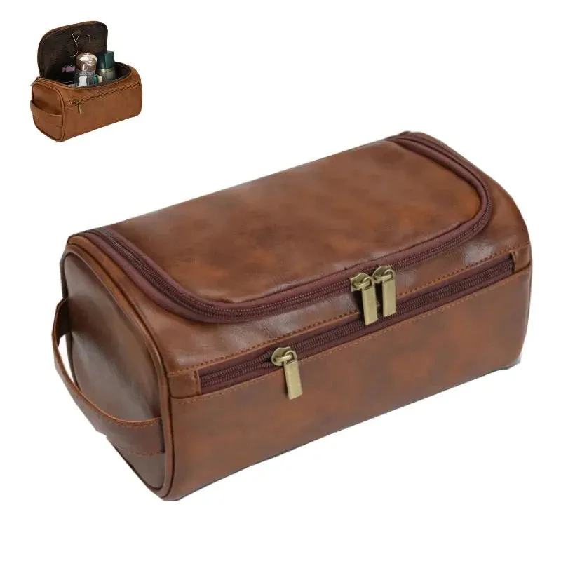 Monarch Chrie Vintage Leather Necessaire