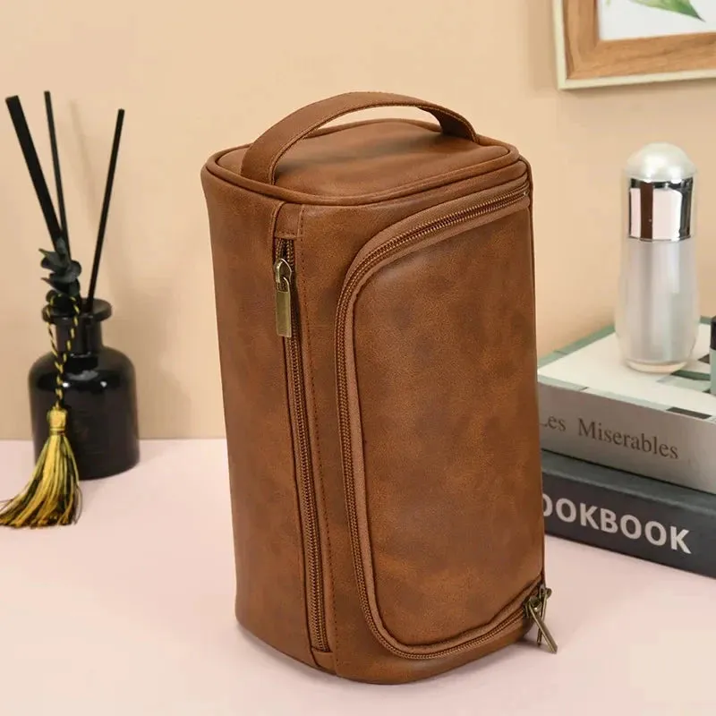 Monarch Chrie Vintage Leather Necessaire