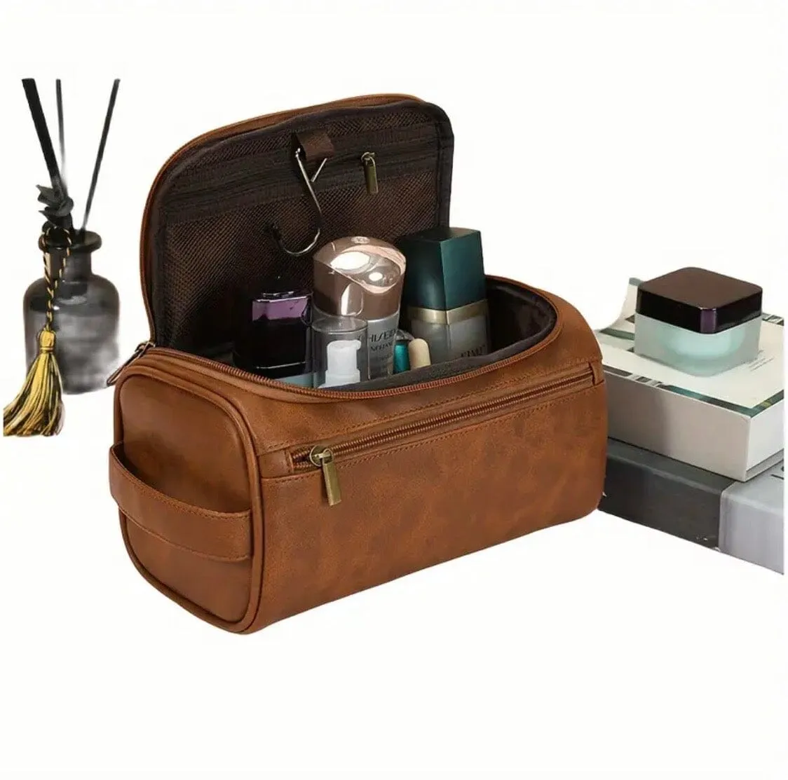 Monarch Chrie Vintage Leather Necessaire