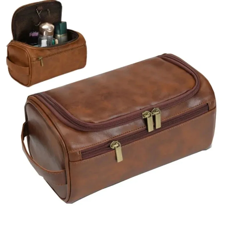 Monarch Chrie Vintage Leather Necessaire