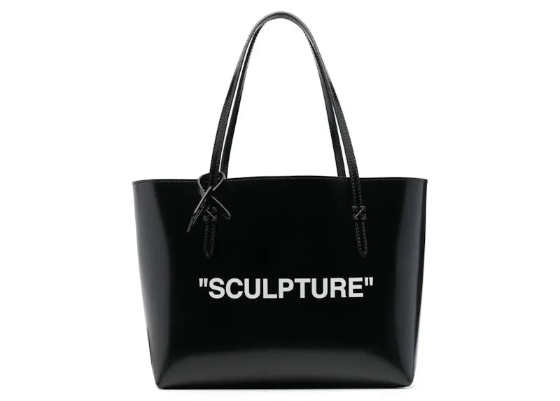 Off-White Day Off 28 Quote Tote Bag Black/White