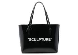 Off-White Day Off 28 Quote Tote Bag Black/White