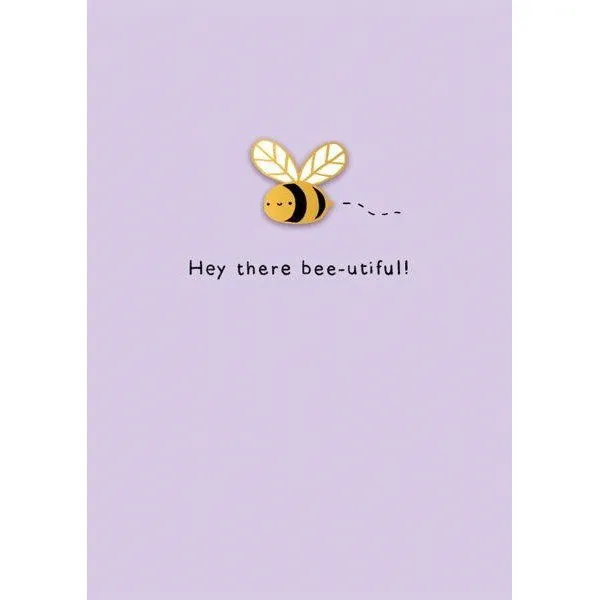 Ohh Deer: Pin Card Bumblebee