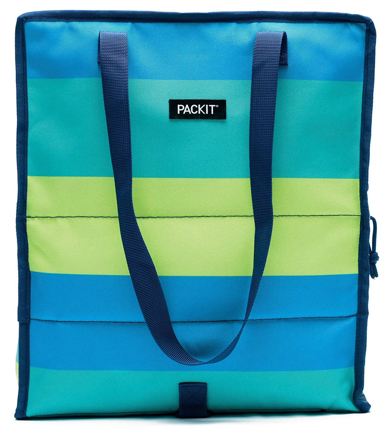 PackIt Freezable Grocery Shopping Bag with Zip Closure