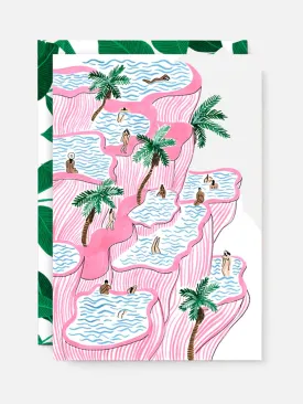 Pamukkale art card