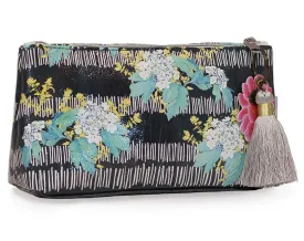 PAPAYA! Art Still Life Floral Accessory Pouch Clutch Makeup Bag (10" x 5")