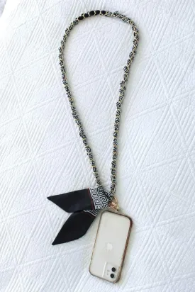 Phone Chain Black