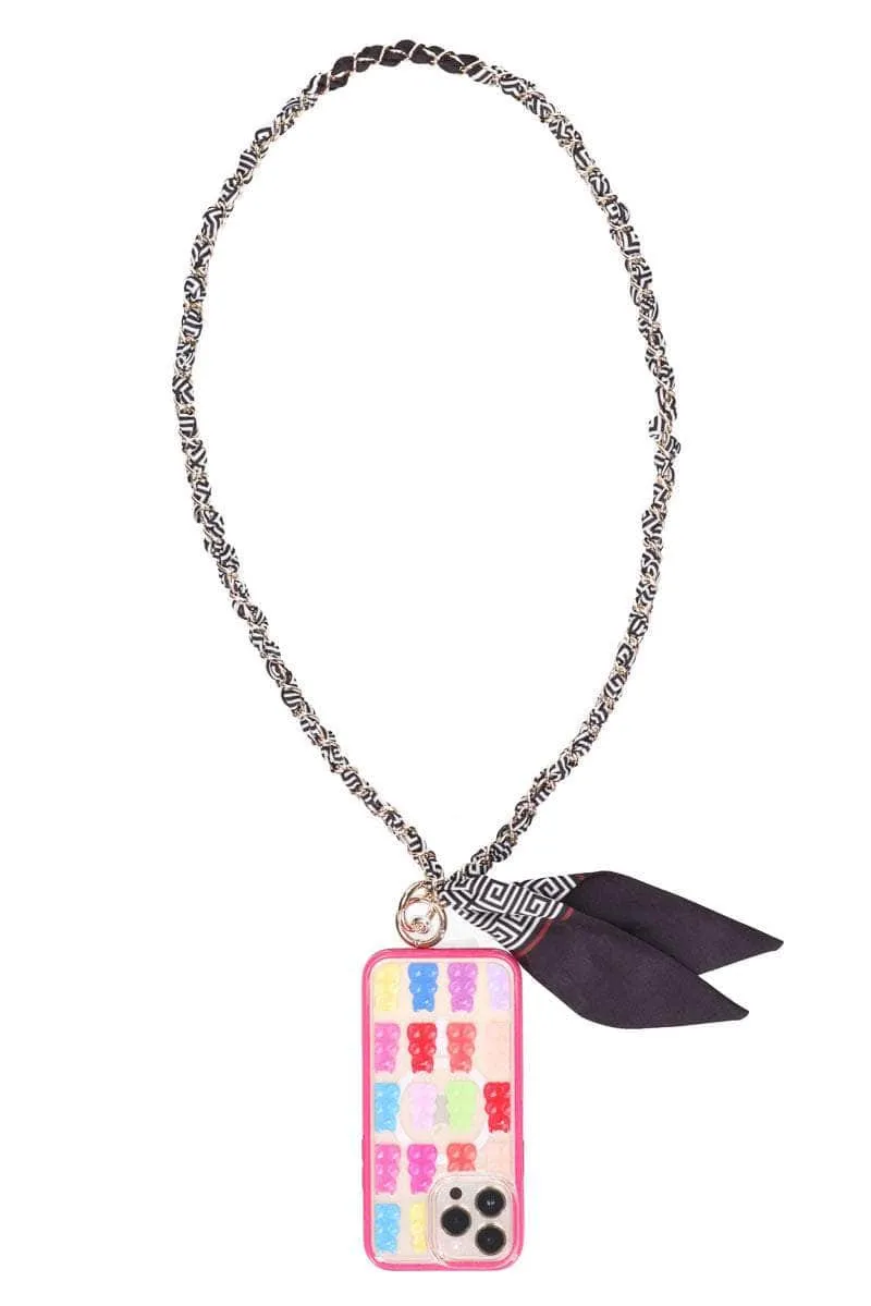 Phone Chain Black
