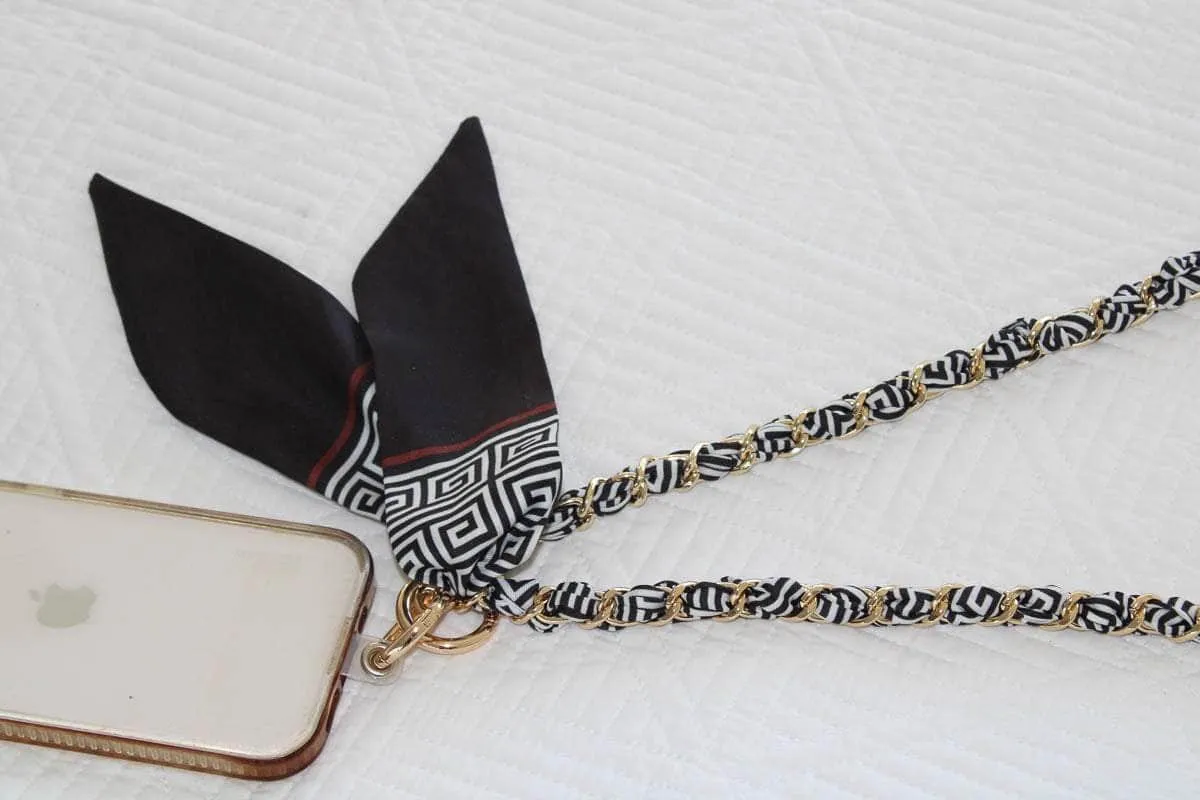 Phone Chain Black
