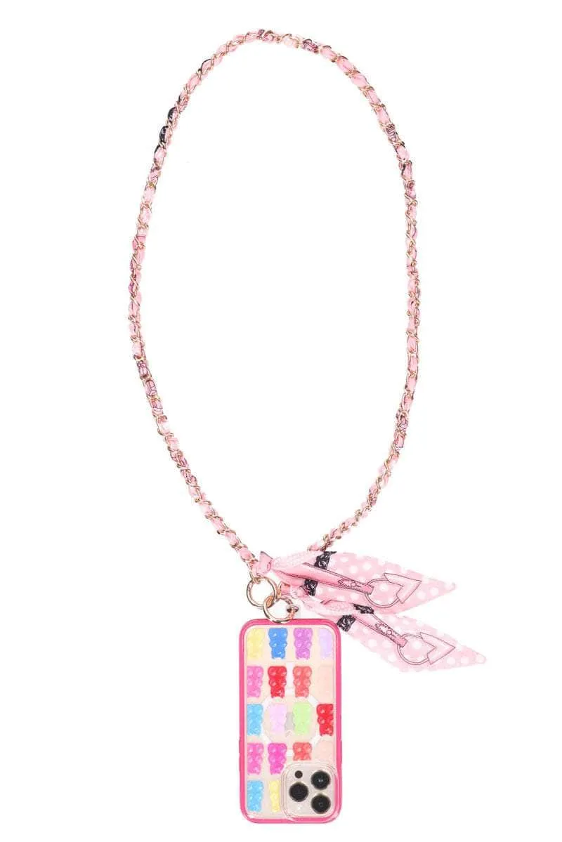 Phone Chain Pink