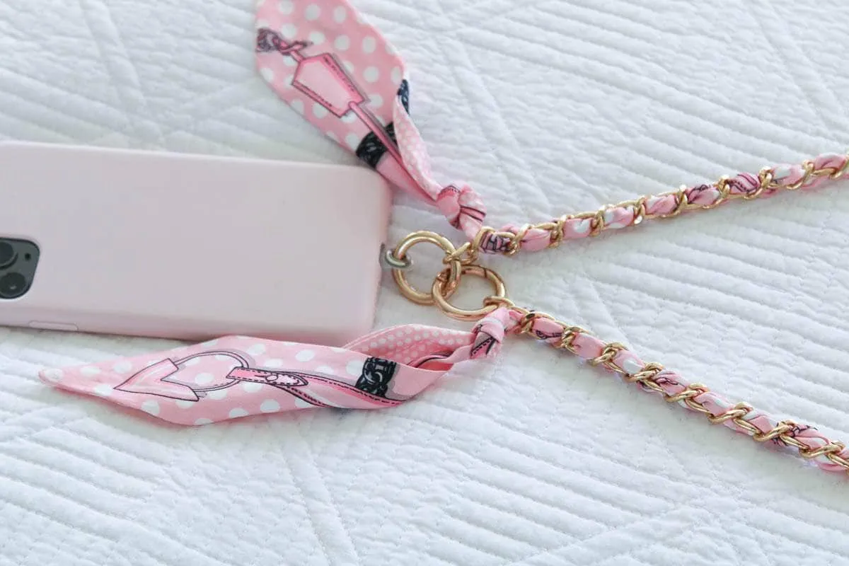 Phone Chain Pink
