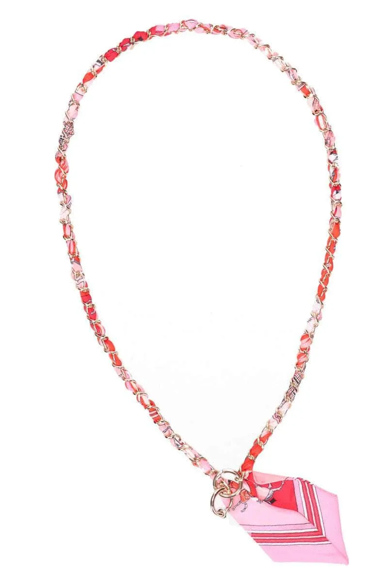 Phone Chain Red/Pink