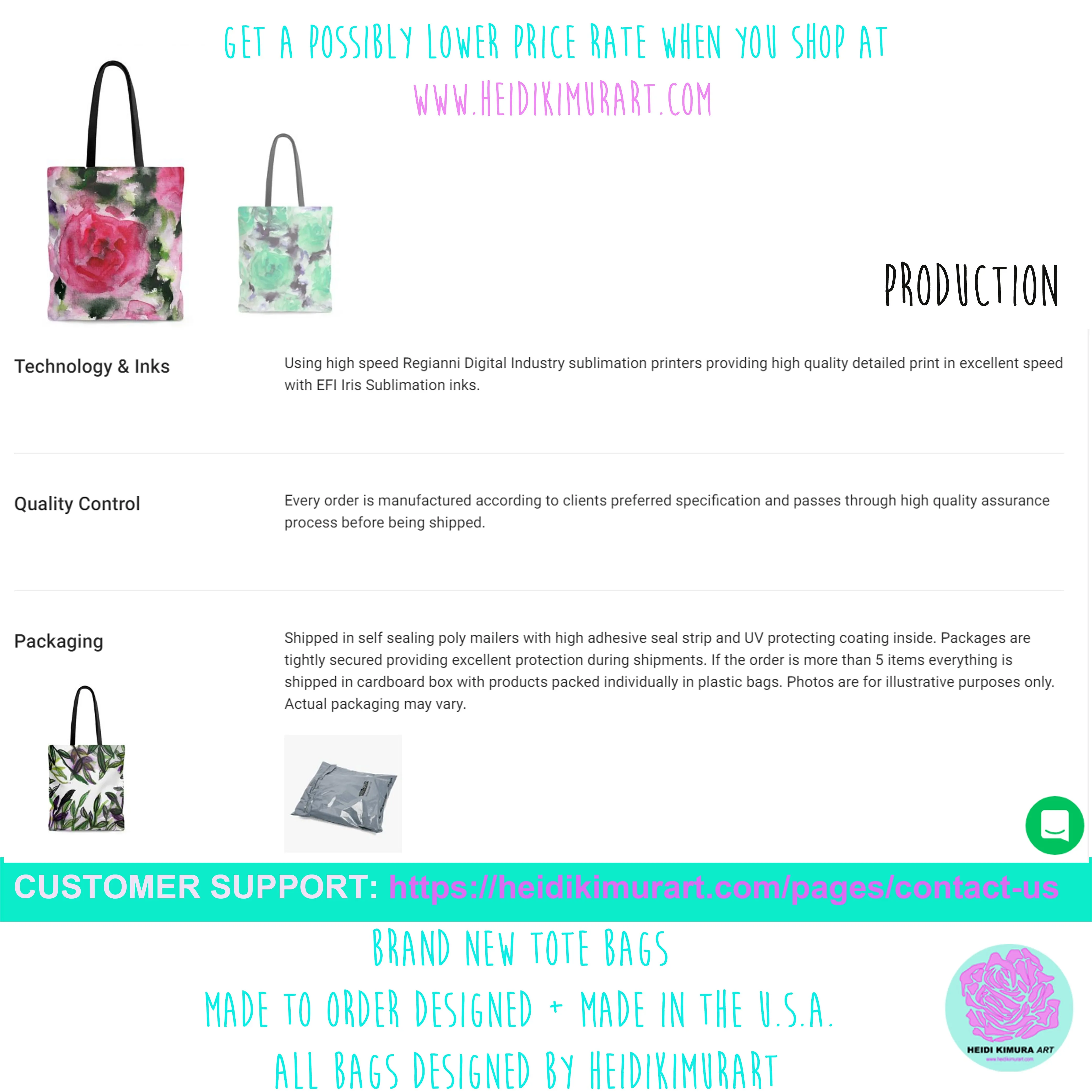 Polka Dots Designer Tote Bag, Pastel Green Colorful Polka Dots Designer Women's Tote Bag - Made in USA