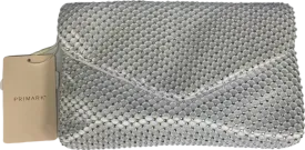 Primark Silver Mesh Evening Bag One Size