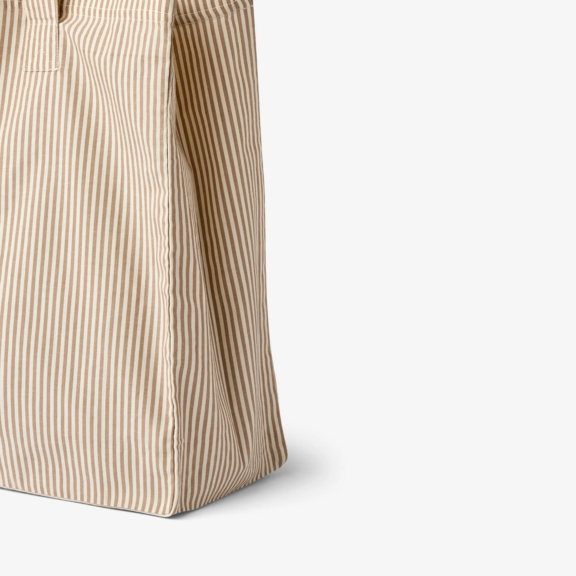 Shopper Ville - cappucino stripe