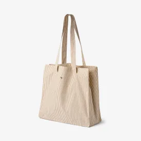 Shopper Ville - cappucino stripe