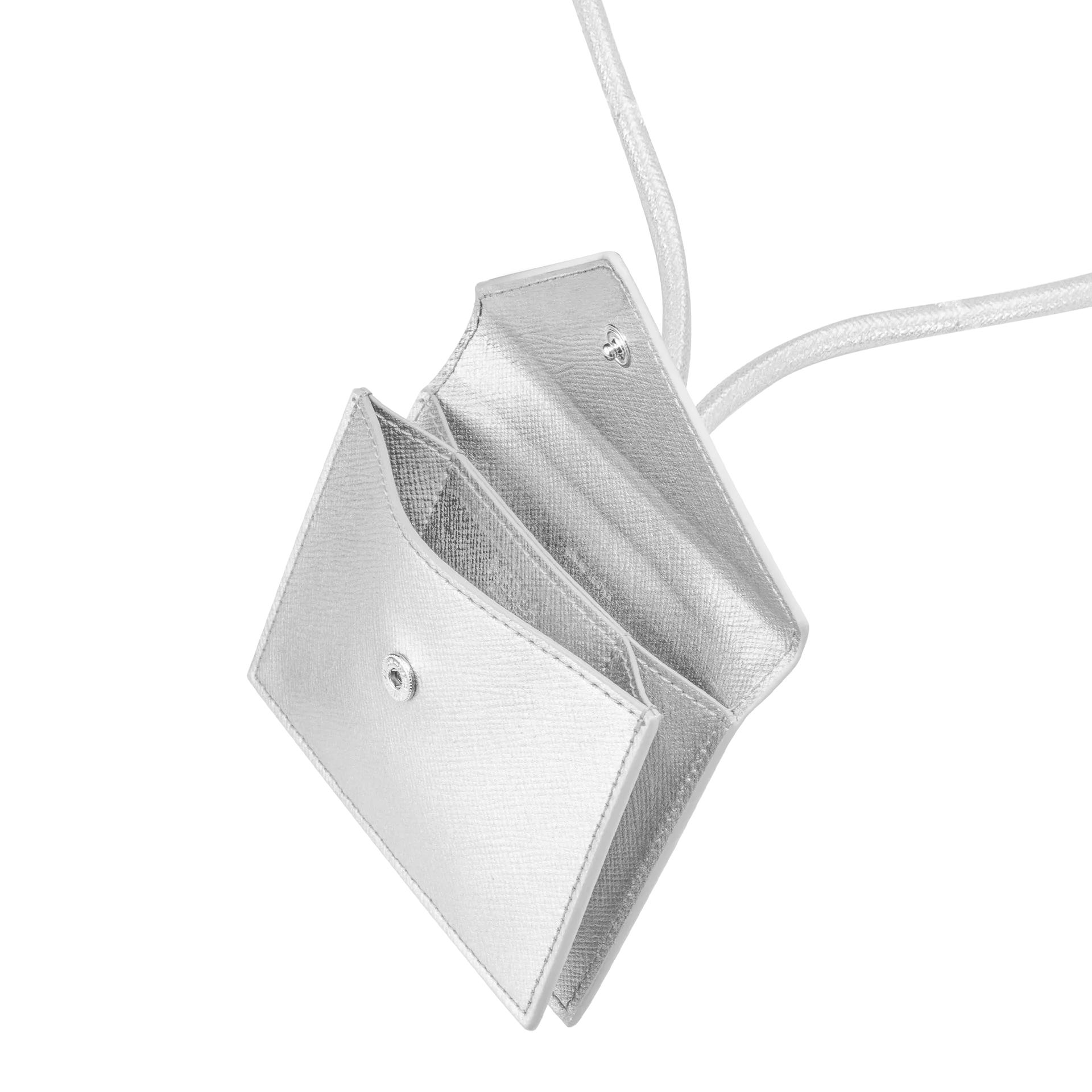 Silver Necklace Wallet