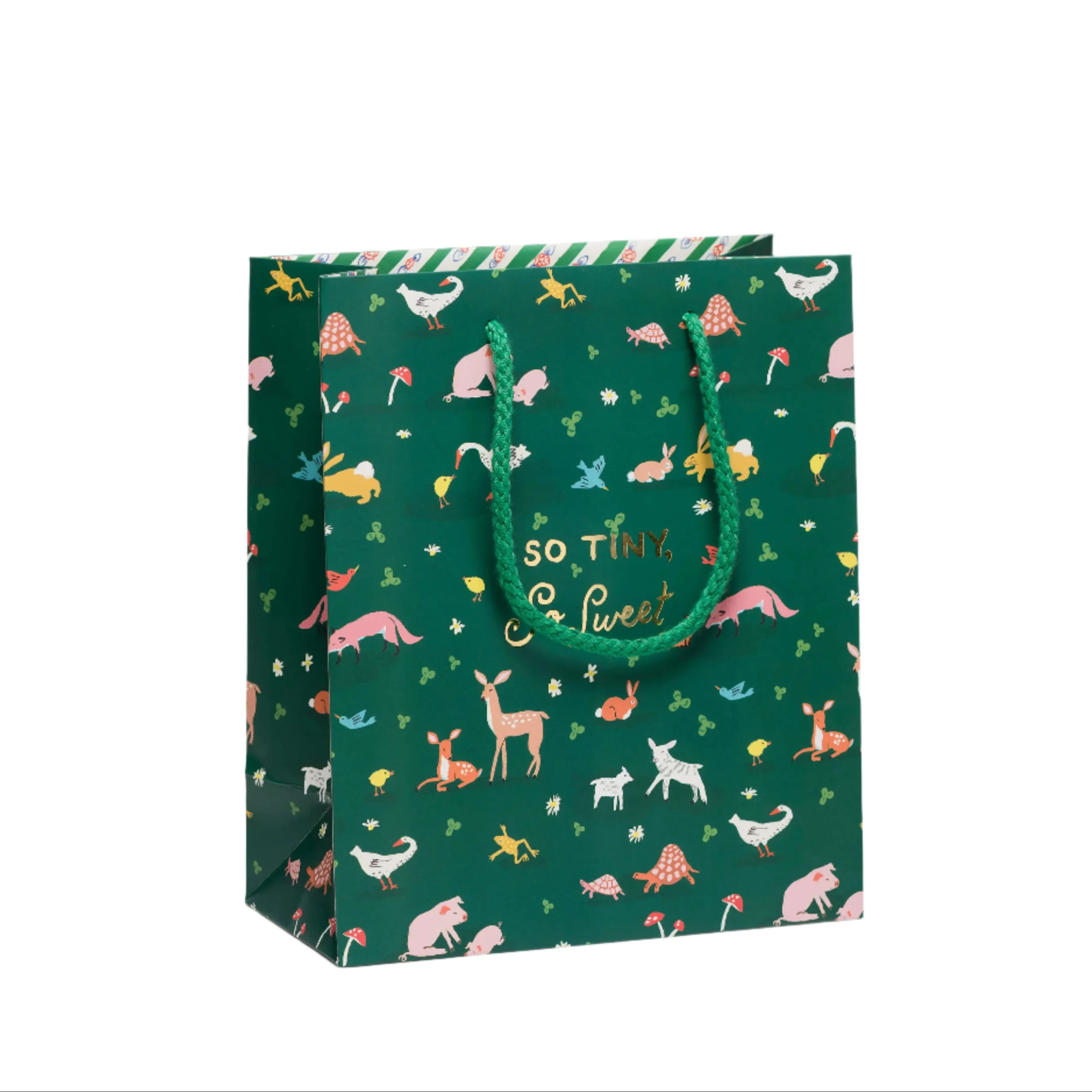 Tiny Animals Baby Gift Bag by Red Cap Cards