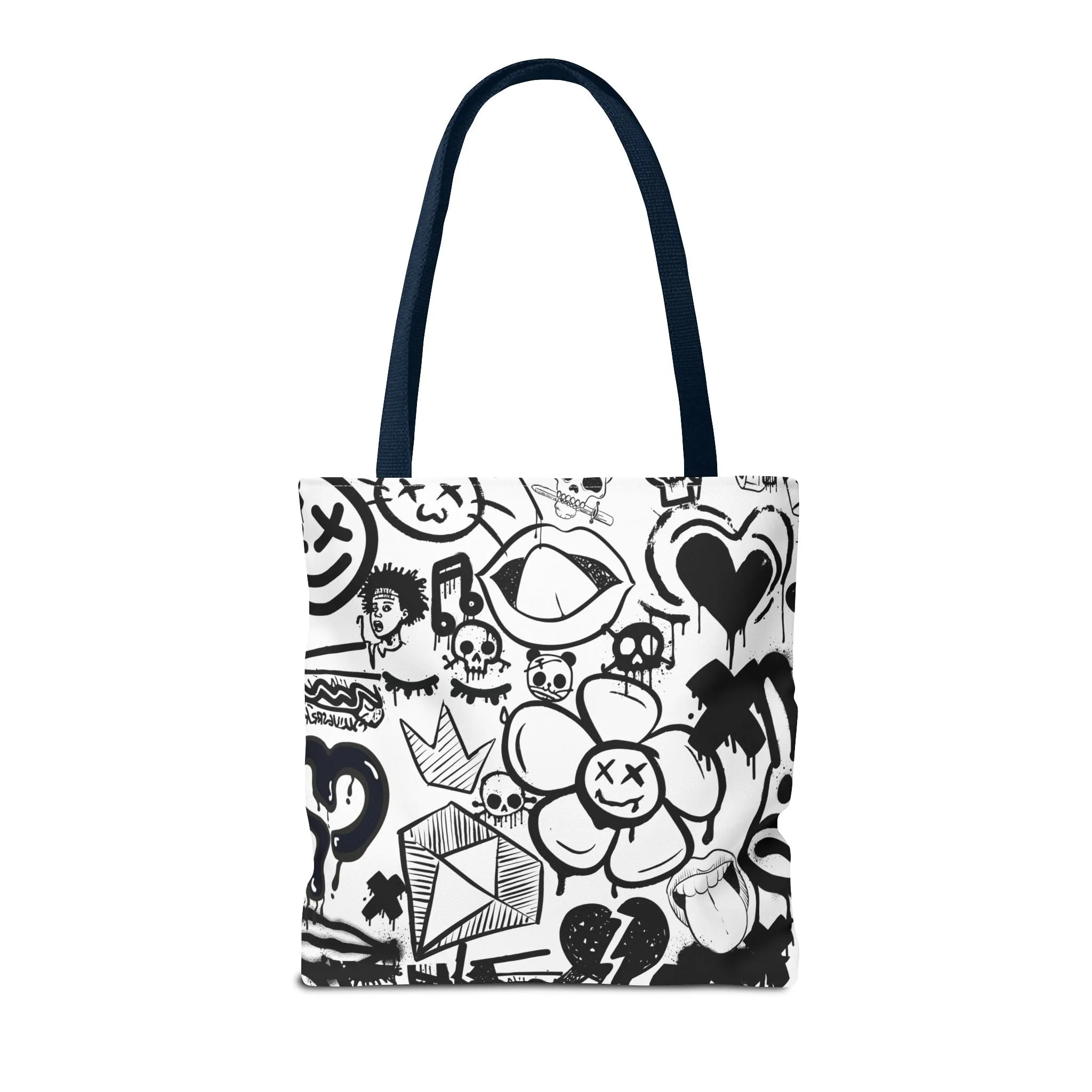 Tote Bag: Graffiti Retort | Inky Funk Design