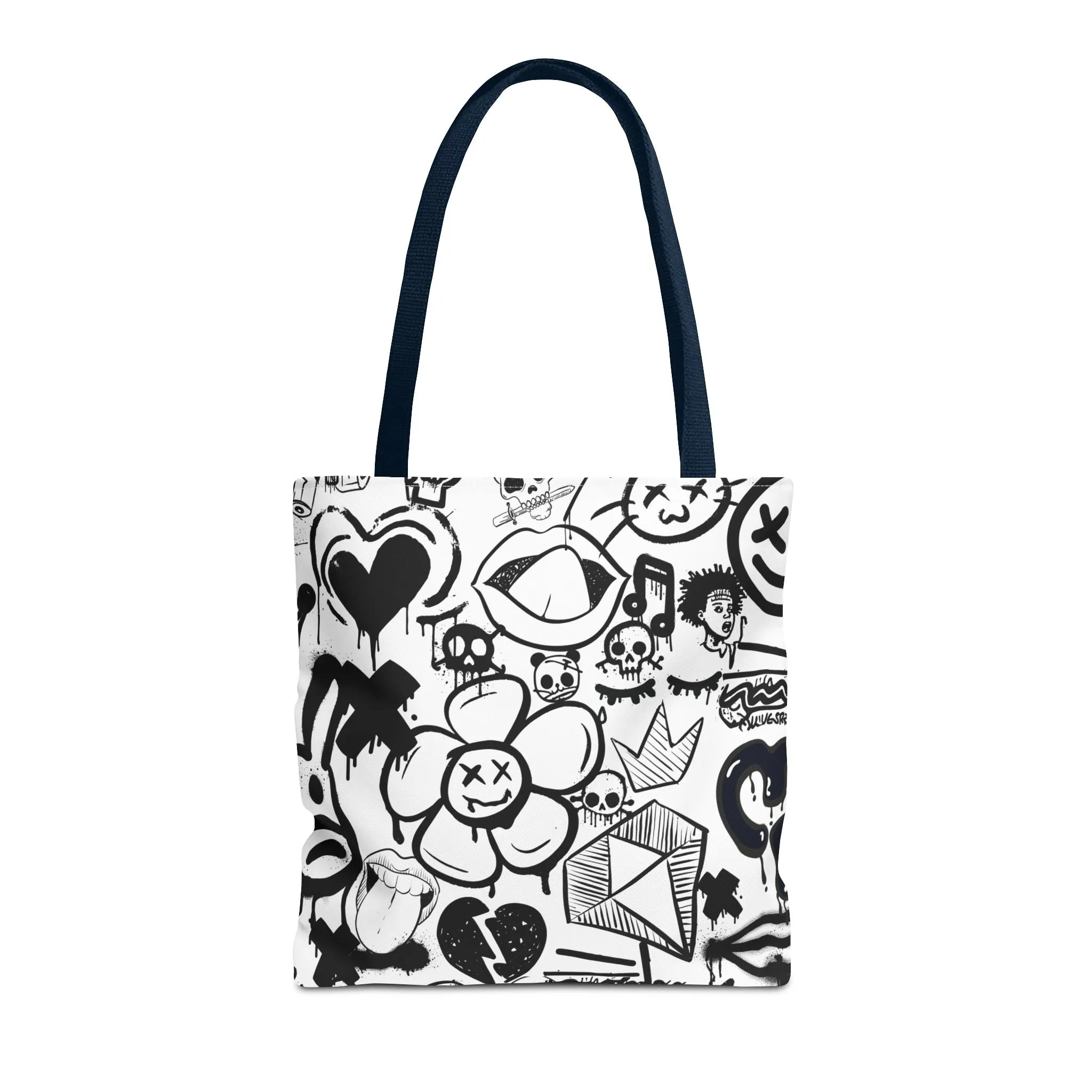 Tote Bag: Graffiti Retort | Inky Funk Design