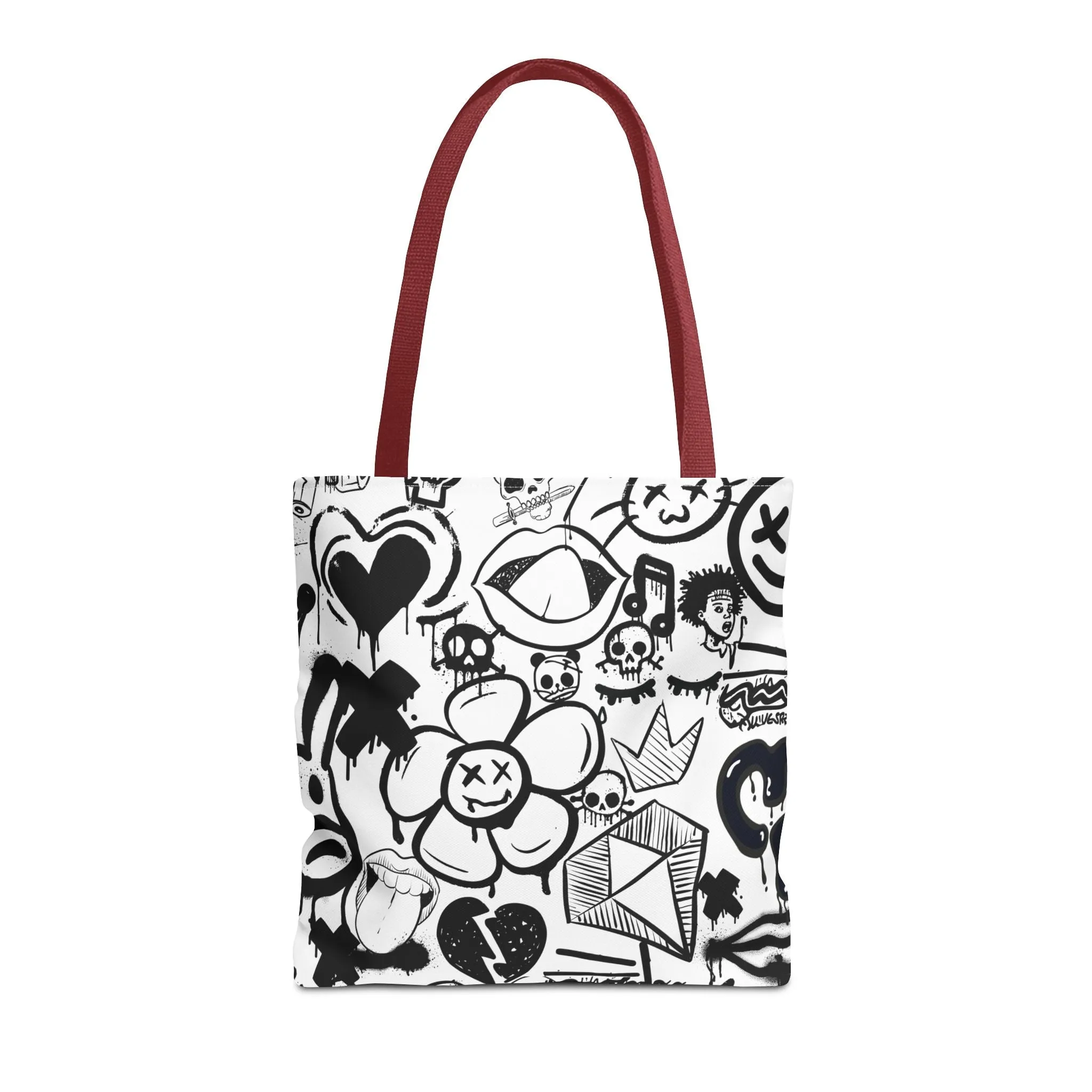 Tote Bag: Graffiti Retort | Inky Funk Design