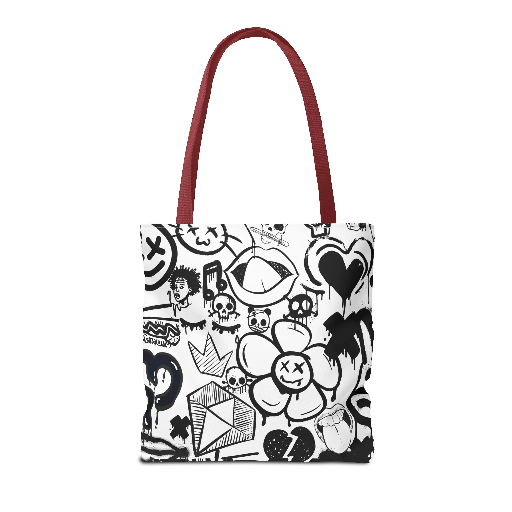 Tote Bag: Graffiti Retort | Inky Funk Design