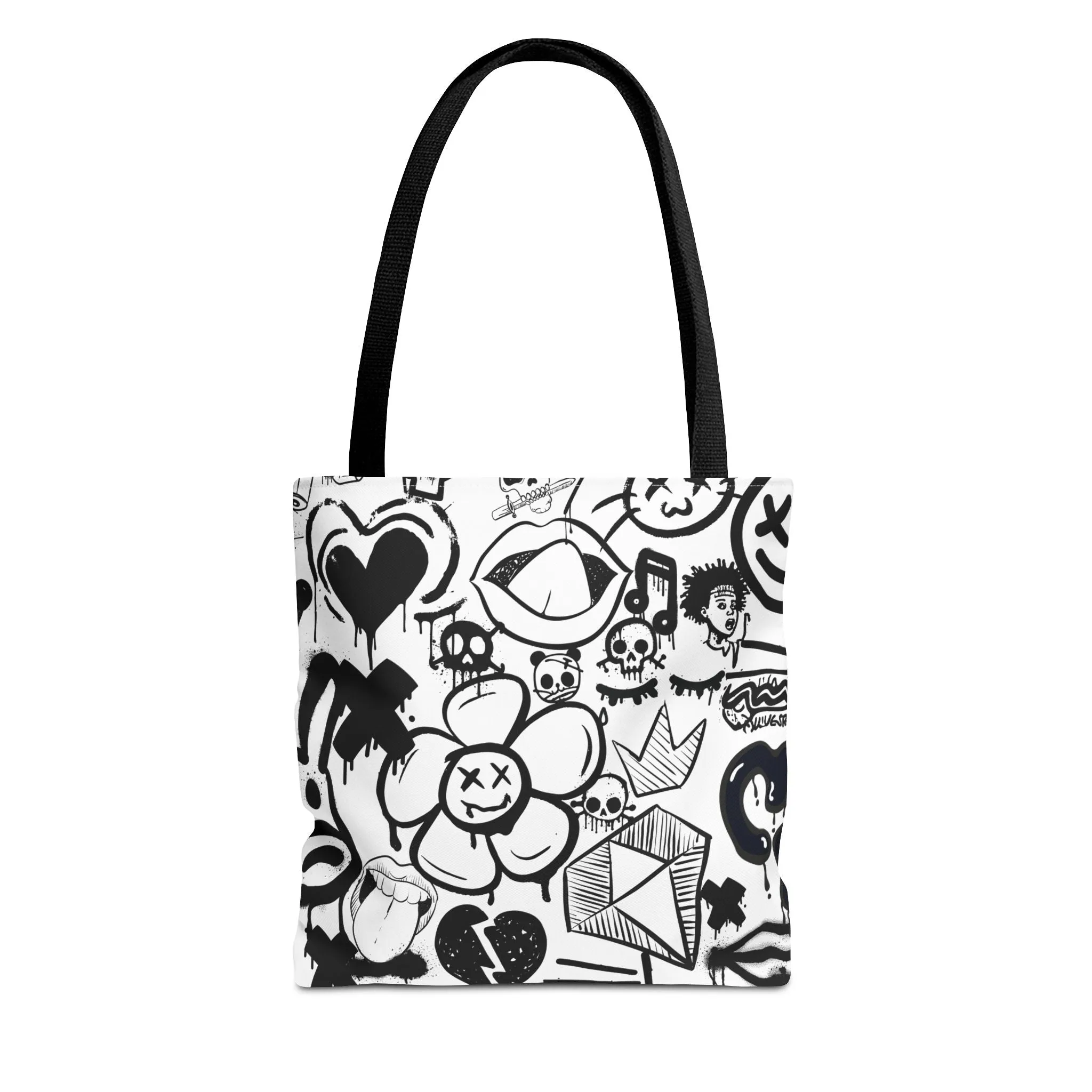 Tote Bag: Graffiti Retort | Inky Funk Design
