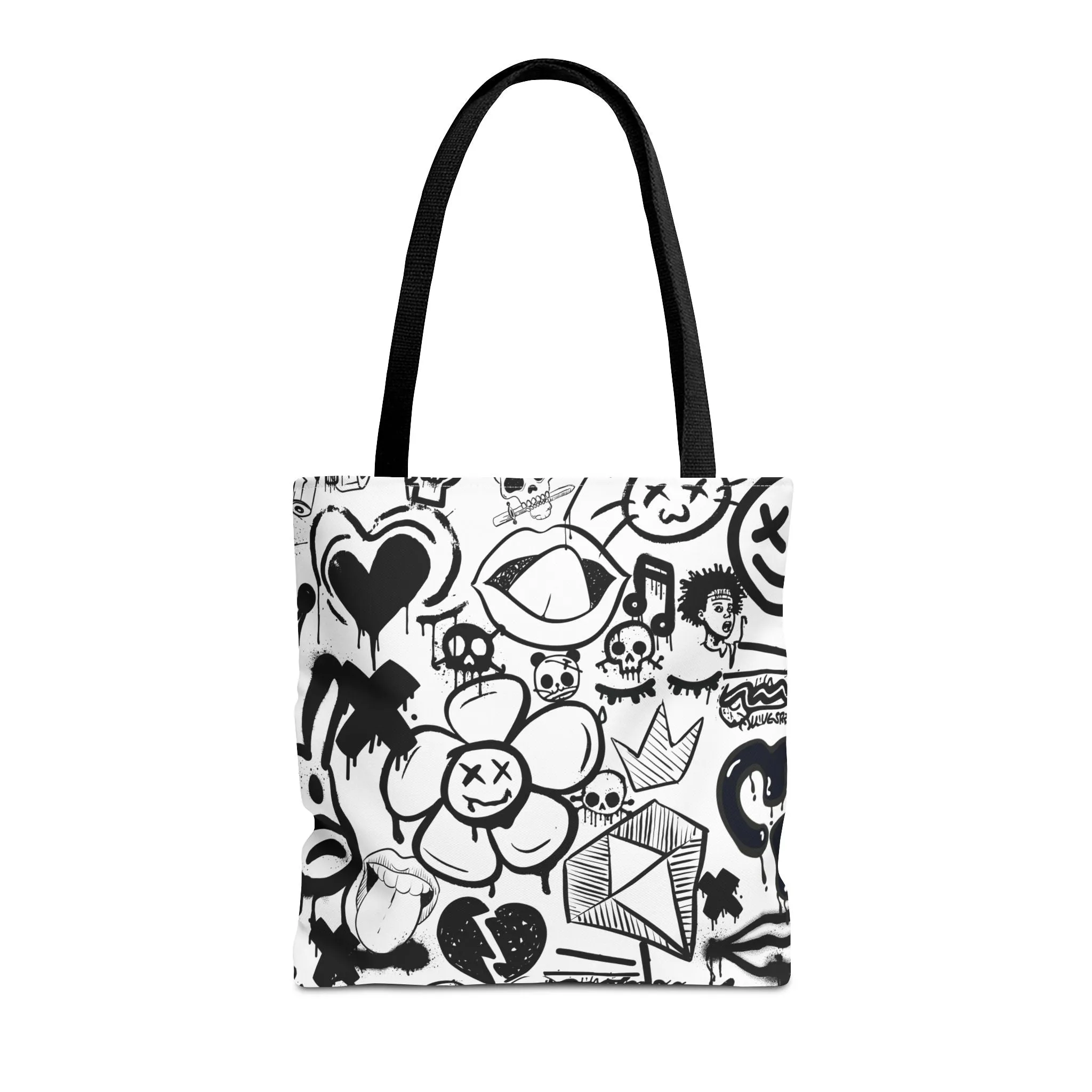 Tote Bag: Graffiti Retort | Inky Funk Design