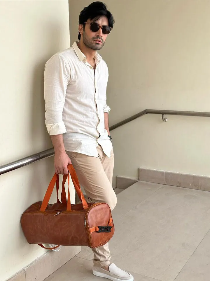 Travel Bag_ Zoro Extra Large Duffel Bag Brown