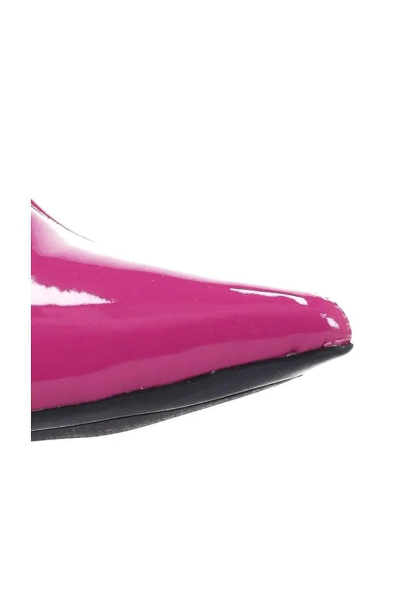 Tyler Boot Patent Magenta