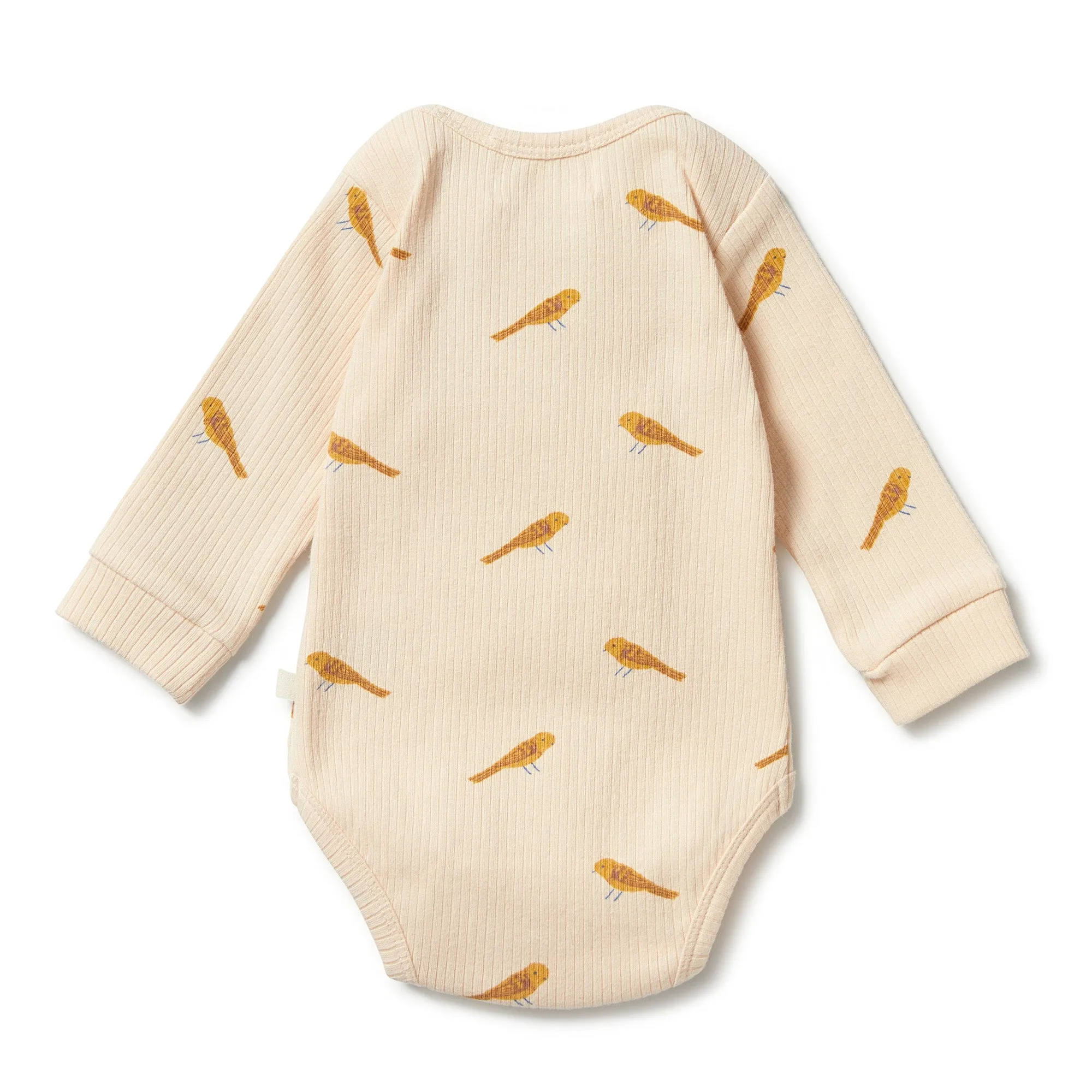 Wilson and Frenchy Organic Rib Envelope Bodysuit - Tweet Tweet