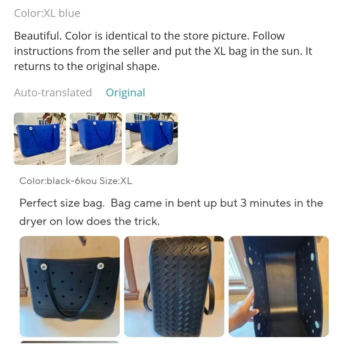 XL Waterproof Tote Bag